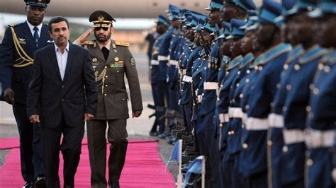 iran president's africa tour